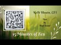 15 Minutes of Zen! Zentangle method of drawing! Taxi!