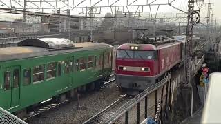 【甲種輸送】あいの風とやま鉄道521系(EF510-7牽引)