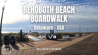 Rehoboth Beach, Delaware, USA | Award-Winning Boardwalk [4K]