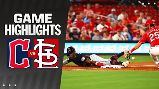 Guardians vs. Cardinals Game Highlights (9/20/24) | MLB Highlights