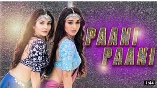 Badshah - Pani pani dance Tanya sharma kritika sharma sisters hot dance #shorts