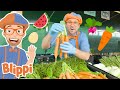 Blippi Visits Tanaka Farms | Learn About Healthy Eating For Kids | Educational Videos For Toddlers