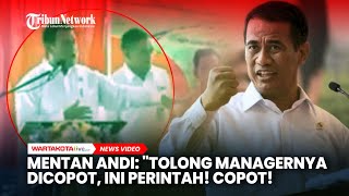 KERAS! Detik-detik Mentan Andi Perintah Dirut Copot Ditempat Manager Pupuk Indonesia