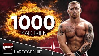 1000 Kalorien HIIT Workout (Hardcore Fat Burn in 7 Minuten)