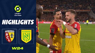 RC LENS - FC NANTES (3 - 1) - Highlights - (RCL - FCN) / 2022-2023