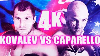 Sergey Kovalev vs Blake Caparello (Highlights) 4K