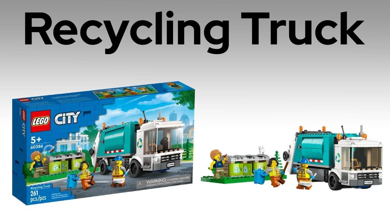 Lego City "Recycling Truck" - Speed Build And Review - YouTube