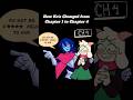 How Kris Changed from Chapter 1 to Chapter 4 #deltarune #kris #deltarunecomicdub #sanscomictv