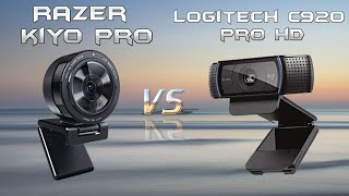 Razer Kiyo Pro vs Logitech C920: Which is better? #logitech #razer