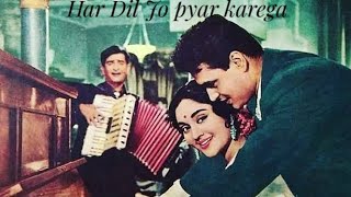 Har Dil Jo Pyar Karega | Sangam 1964 | Raj Kapoor, Vyjayanthimala, Rajendra Kumar