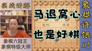 许银川特大：！这一招“马退窝心”很好，我经常使用