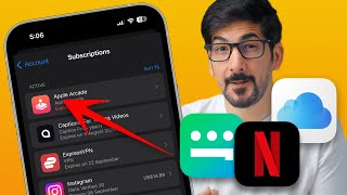 كيف الغي الاشتراكات في الايفون بكل سهوله | ايكلاود | نتفلكس | شاهد وغيرها