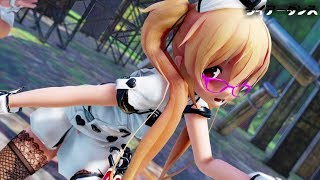 【MMD艦これ】白露型でライアーダンス　ナースコスプレVer　歌詞つき