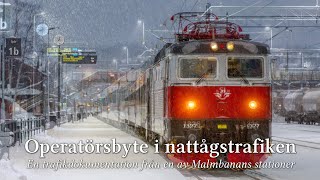 Operatörsbyte i nattågstrafiken