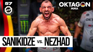 SANIKIDZE vs. NEZHAD | FREE FIGHT | OKTAGON 57