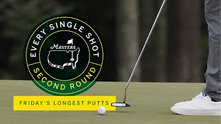 Friday's Longest Putts | The Masters