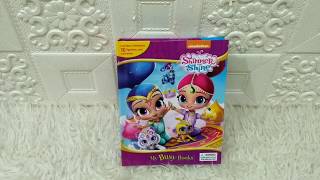 My Busy Book Nickelodeon Shimmer and Shine includes a Storybook, 10 Figurines and a Playmat