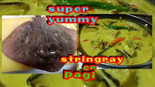 Pagi na ginataan / stingray with coconut milk