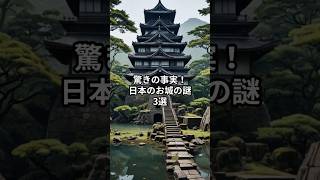 【お城ミステリー】驚きの事実！日本のお城の謎3選