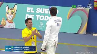 ASSUNÇÃO 2022 - Alexandre Camargo leva o bronze na espada individual da esgrima