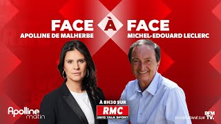 🔴 DIRECT - L'interview intégrale de Michel-Edouard Leclerc sur RMC