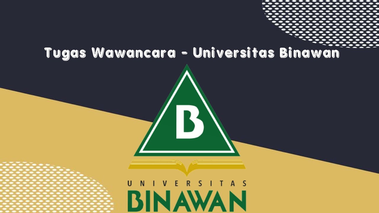 Wawancara Dosen Tentang K3 - Universitas Binawan - YouTube