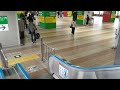 【東芝製】jr一ノ関駅 降りエスカレーター