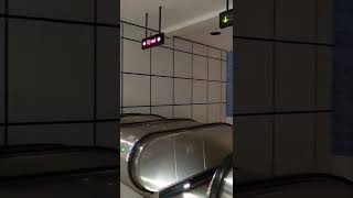 Sweden, Stockholm, Kista Subway Station, 1X escalator