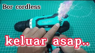 Cara Memperbaiki Bor Cordless BerAsap || service Bor cordless nrt pro.