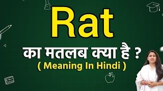 Rat meaning in hindi | Rat ka matlab kya hota hai | Word meaning