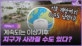 [자막뉴스] 계속되는 이상 기후.. 이대로면 지구가 사라진다? / OBS 뉴스