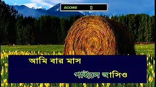 ami baromash tomay valobashi-bangla karaoke আমি ১২ মাস তোমায় ভালোবাসিতুমি সুযোগ পাইলে বন্ধু বাসিও