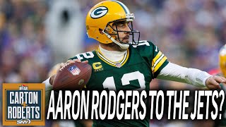 Should the Jets set their sights on bringing Aaron Rodgers to NY? | Carton & Roberts | SNY