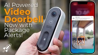 Alarm.com Video Doorbell: Now with Automatic Package Alerts!