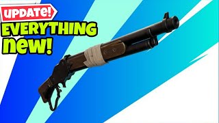 FORTNITE LEVER SHOTGUN UPDATE TODAY EVERYTHING NEW! (PREDATOR EVENT + XP COINS BACK!