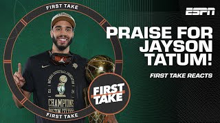 Jayson Tatum deserves all the praise in the world! - Stephen A. on NBA title win
