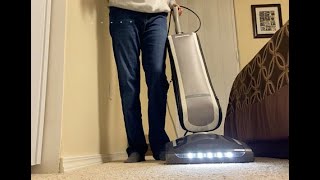 Oreck Elevate Conquer Vacuuming Basement