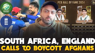 South Africa joins England to boycott Afghanistan | Inzamam, Misbah, Saeed Anwar in PCB Hall of Fame