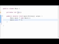 Java Tutorial #3 - Object Oriented Programming