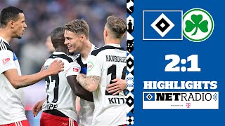 "UNTERKANTE, LATTE, TOR!" | HSV vs. SpVgg Greuther Fürth | HIGHLIGHTS und Stimmen im HSVnetradio