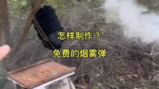 怎样制作免费的烟雾弹？盗蜂，合群，打架，有它就可以了