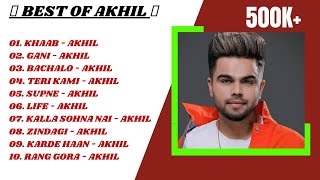 Akhil All Song 2023 | Akhil Jukebox | Akhil Non Stop Best Hits Collection | Top Punjabi Songs Mp3