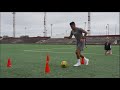 5 Tips To Become A PROFESSIONAL Footballer - PLUS Full Individual Training Session!