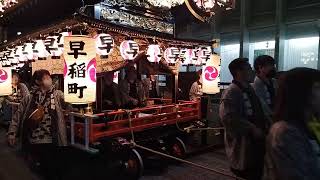 2022年福島稲荷神社例大祭。早稲町！