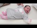 adorable baby girl sneezes 1 week old happy harmony may