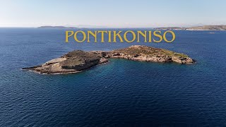 Pontikoniso island/Attica/Ποντικόνησο/άγνωστα νησάκια για μοναχικές βουτιές