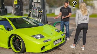 Asking For Gas Money In My Lamborghini
