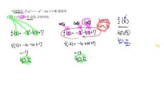 중학교3학년1학기 이차함수 이차함수함숫값