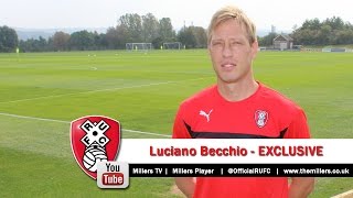 Luciano Becchio, first interview with Rotherham United