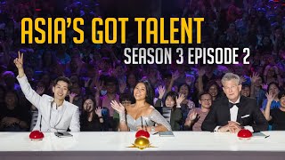 Asia's Got Talent Season 3 FULL Episode 2 | Judges' Audition | Anggun's Golden Buzzer